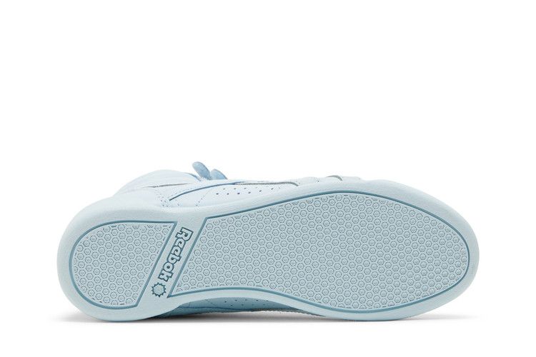 Cardi B x Reebok Freestyle High Big Kid 'Glass Blue' — Glass Blue/Glass Blue/Glass Blue