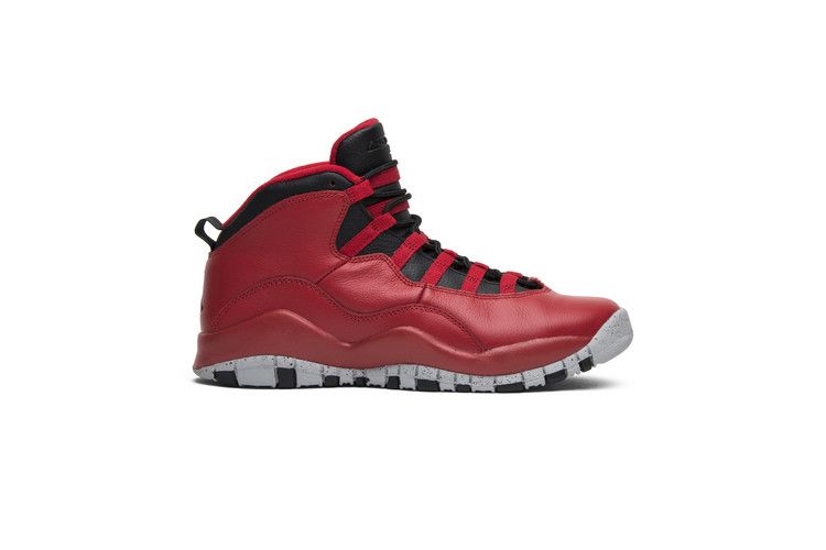 Air Jordan 10 Retro BG 'Bulls Over Broadway' — Gym Red/Black-Wolf Grey