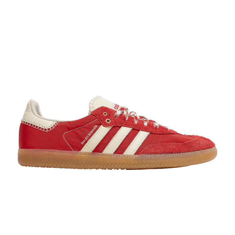 Wales Bonner x adidas Samba 'Scarlet' — Scarlet/Ecru Tint/Scarlet