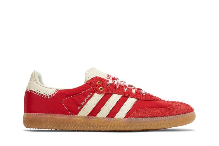 Wales Bonner x adidas Samba 'Scarlet' — Scarlet/Ecru Tint/Scarlet