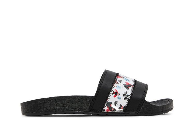 Philip Colbert x adidas Adilette Boost 'Save The Lobster' — Core Black/Core Black/Footwear White