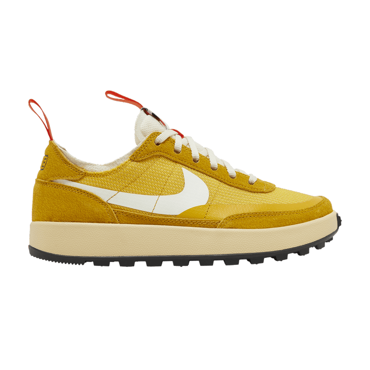 Tom Sachs x NikeCraft General Purpose Shoe 'Archive' —  Dark Sulfur/White/Light Cream