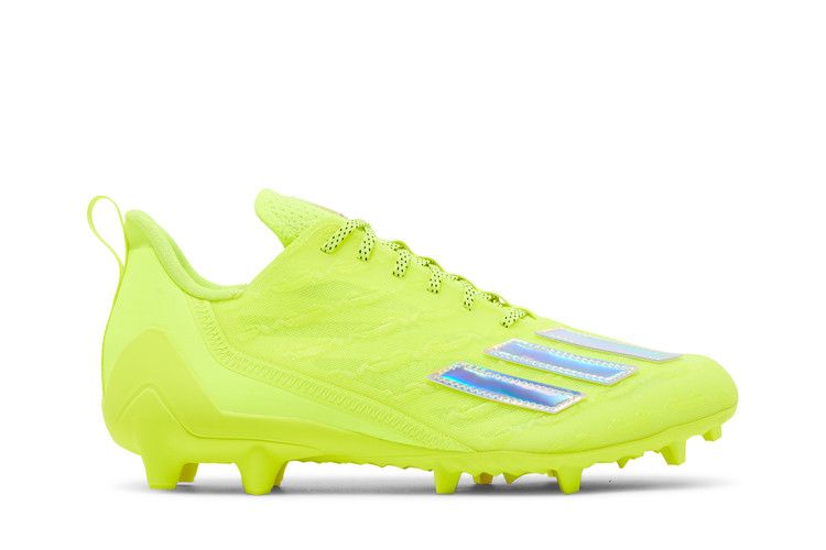 adidas Adizero Cleats 'Team Solar Yellow' — Team Solar Yellow 2/Silver Metallic/Core Black