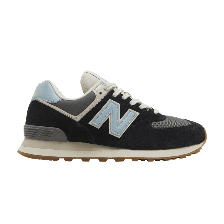 New Balance Wmns 574v2 'Black Ocean Haze' — Black/Ocean Haze