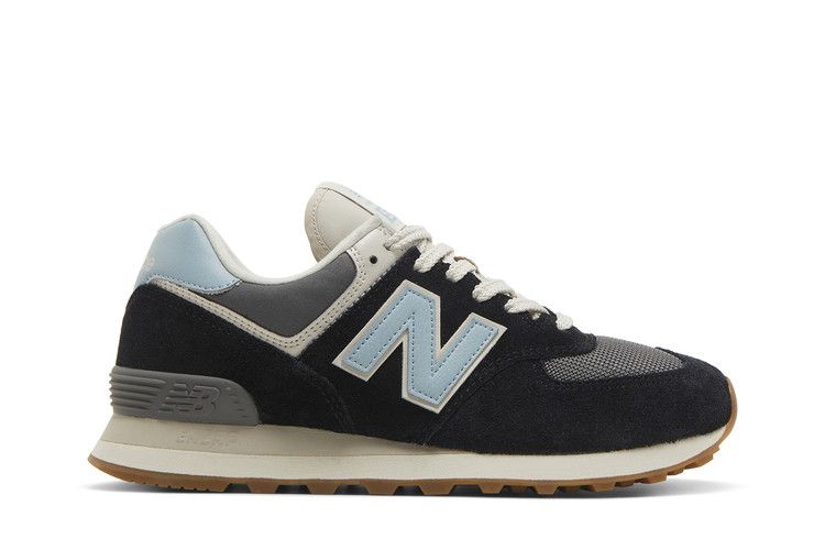 New Balance Wmns 574v2 'Black Ocean Haze' — Black/Ocean Haze