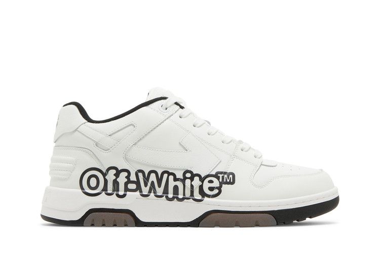 Off-White Out of Office Low 'Logo Print - White Black' — White/Black