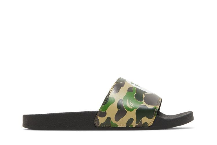 BAPE ABC Camo Slide 'Green' — Green