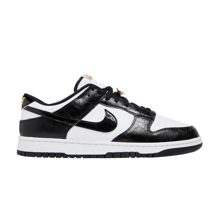 Nike Dunk Low SE 'World Champ' — White/Metallic Gold/Black