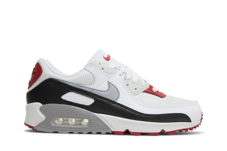 Nike Air Max 90 'Photon Dust Varsity Red' — Photon Dust/Varsity Red/White/Particle Grey (2)