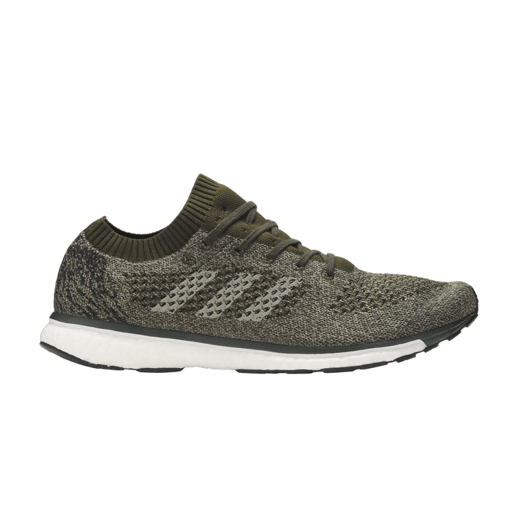 Adidas Adizero Primeknit Boost Limited 'Olive' — Night Cargo/Core Black/Trace Cargo
