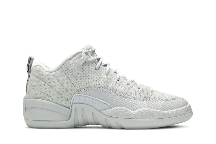 Air Jordan 12 Retro Low GS 'Wolf Grey' — Wolf Grey/Wolf Grey