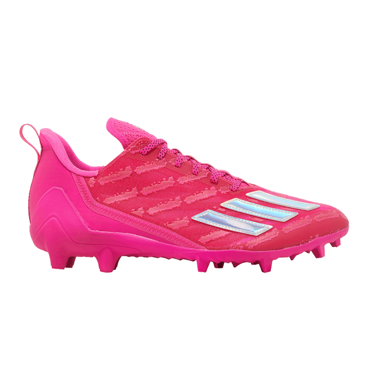 adidas Adizero Cleats 'Team Shock Pink' — Team Shock Pink 2/Silver Metallic/Core Black