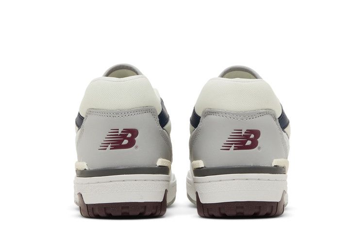 New Balance 550 'White Indigo Burgundy' — White/Natural Indigo/Burgundy
