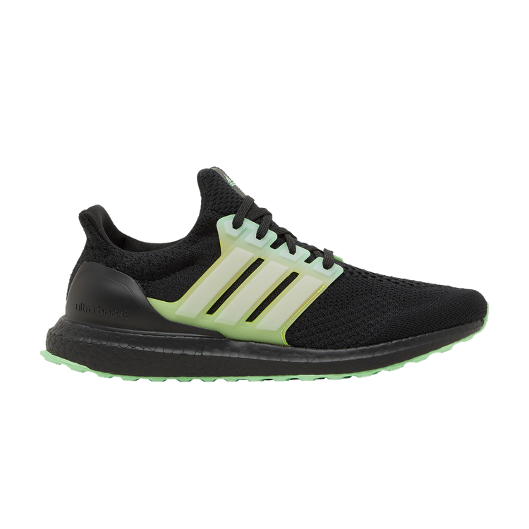 adidas UltraBoost 5.0 DNA 'Black Beam Green' — Core Black/Cloud White/Beam Green