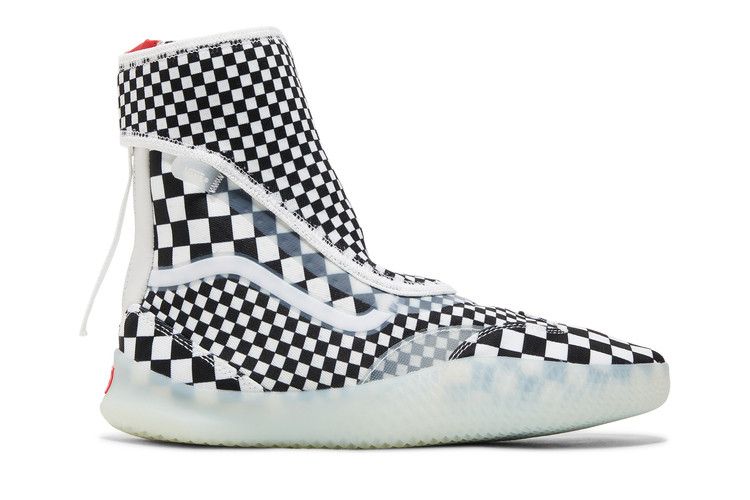 Vans Vault Boot Skoot LX 'Checkerboard' — White/Black