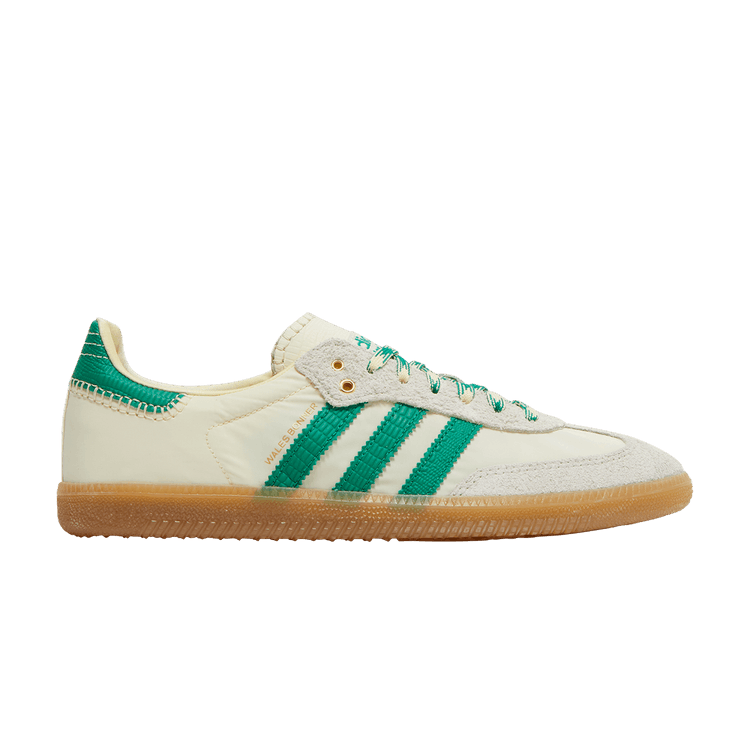 Wales Bonner x adidas Samba 'Cream White Bold Green' — Cream White/Bold Green/Easy Yellow