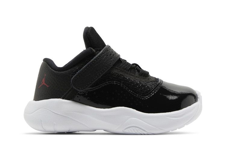 Air Jordan 11 CMFT Low TD 'Bred' — Black/Gym Red/White