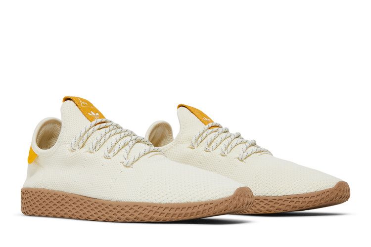 Pharrell x adidas Tennis Hu 'Off White Gum' — Off White/Hazy Yellow/Cardboard