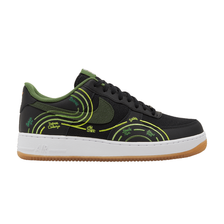 Nike Air Force 1 '07 LV8 'NY vs. NY' — Black/Treeline/White/Carbon Green