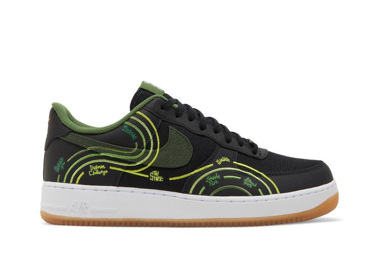 Nike Air Force 1 '07 LV8 'NY vs. NY' — Black/Treeline/White/Carbon Green (2)