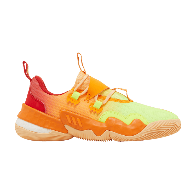 adidas Trae Young 1 'Citrus Fade' — Vivid Red/Orange Rush/Pulse Amber