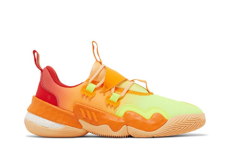 adidas Trae Young 1 'Citrus Fade' — Vivid Red/Orange Rush/Pulse Amber