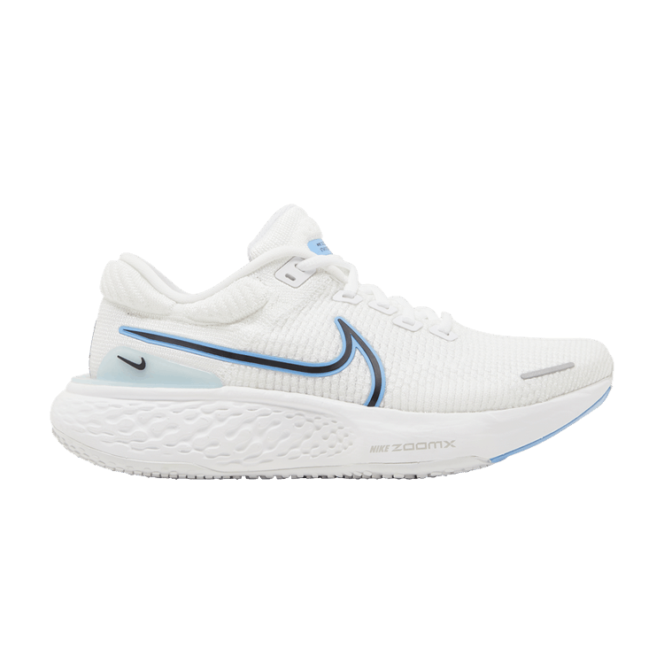 Nike ZoomX Invincible Run Flyknit 2 'White University Blue' — White/Black/University Blue