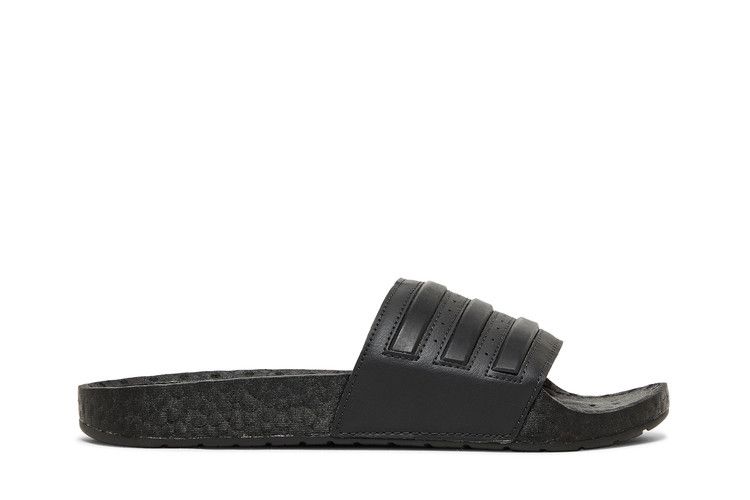 adidas Adilette Boost Slide 'Carbon Core Black' — Carbon/Core Black/Core Black