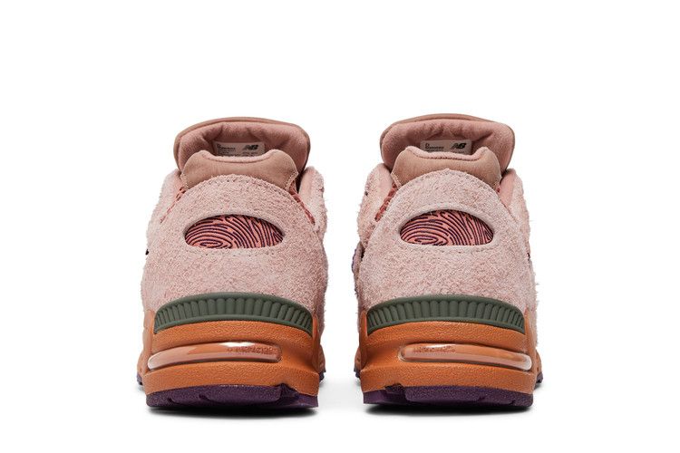 Salehe Bembury x New Balance 990v2 Made in USA 'Sand Be The Time' — Misty Rose/Terra Cotta/Purple Passion