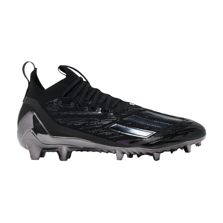 adidas Adizero Primeknit Cleats 'Black Night Metallic' — Core Black/Core Black/Night Metallic