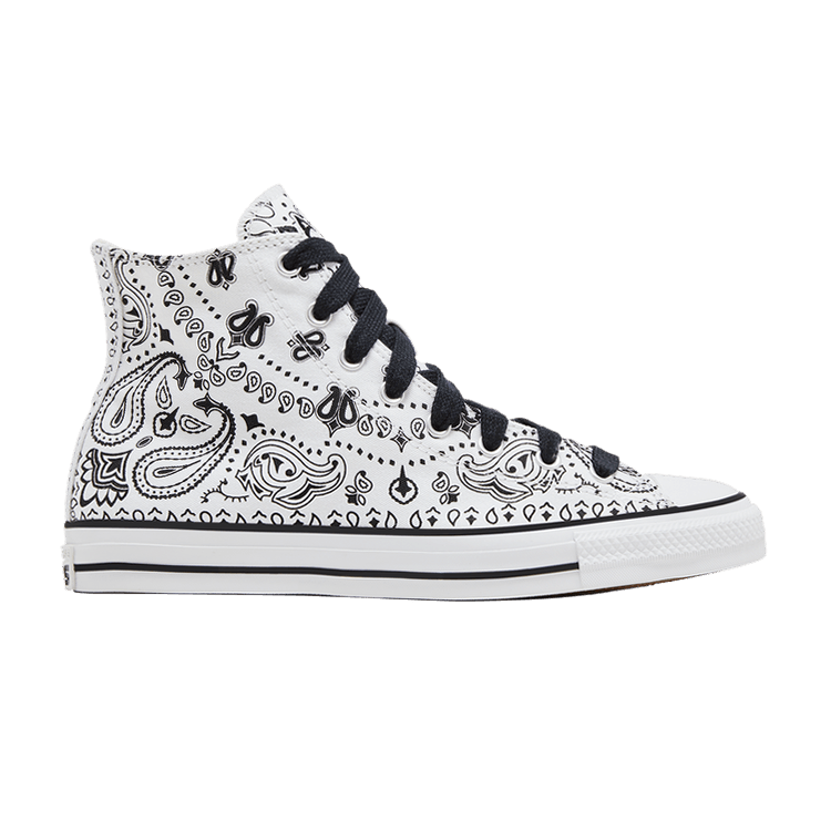 Sammy Baca x Converse Chuck Taylor All Star Pro High 'Bandana Print' — White/Black/White