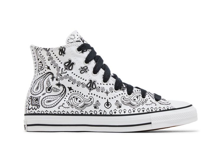 Sammy Baca x Converse Chuck Taylor All Star Pro High 'Bandana Print' — White/Black/White