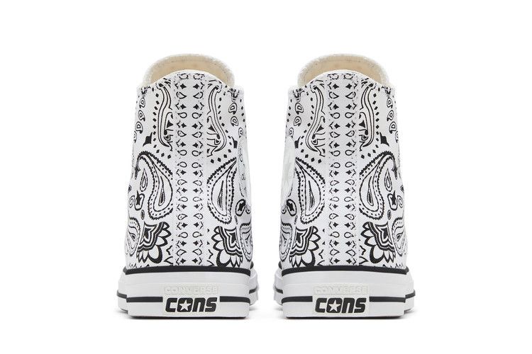 Sammy Baca x Converse Chuck Taylor All Star Pro High 'Bandana Print' — White/Black/White