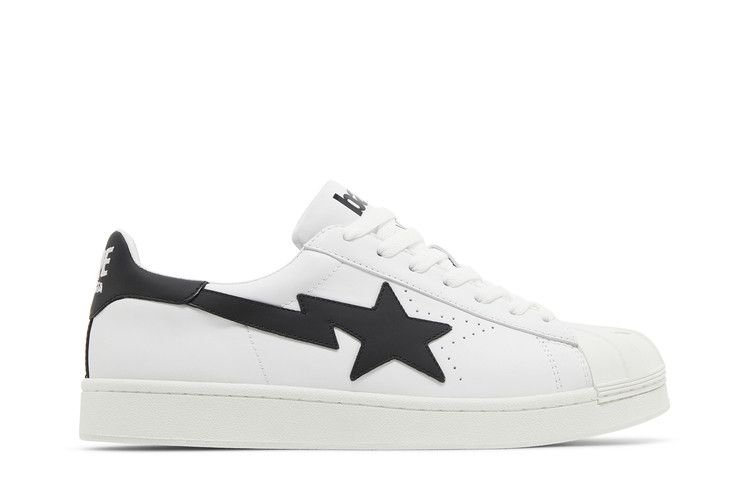 BAPE Skull Sta 'White Black' — White/Black