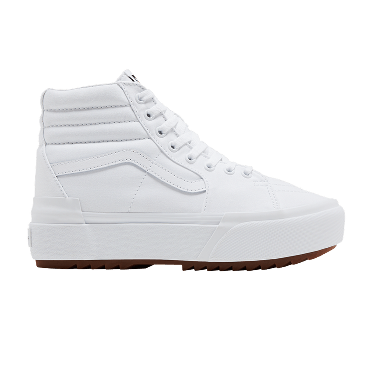 Vans Sk8-Hi Stacked 'White Gum' — True White