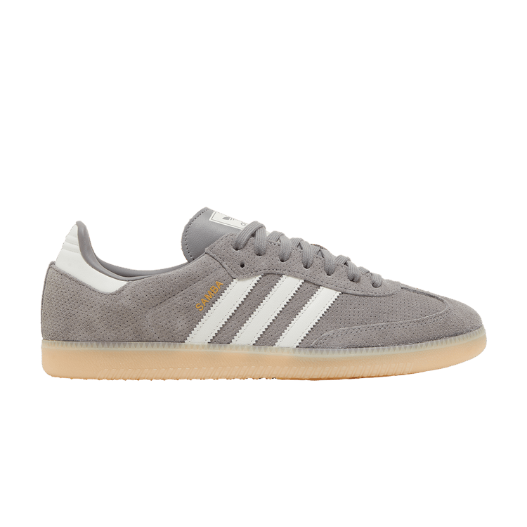 adidas Samba OG 'Grey Bliss Orange' — Grey Three/Core White/Bliss Orange