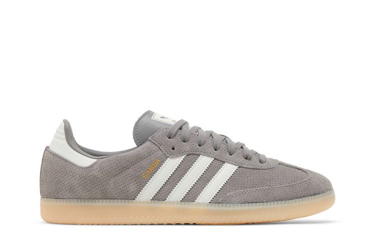 adidas Samba OG 'Grey Bliss Orange' — Grey Three/Core White/Bliss Orange