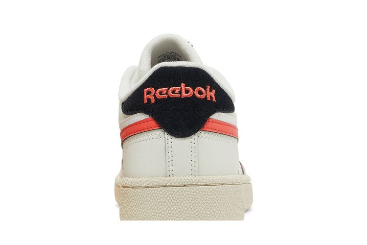 Reebok Club C Revenge 'Chalk Semi Orange Flare' — Chalk/Semi Orange Flare/Core Black