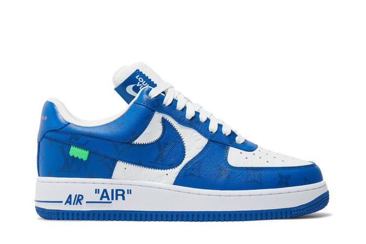 Louis Vuitton x Nike Air Force 1 Low 'White Team Royal' — White/Team Royal (2)