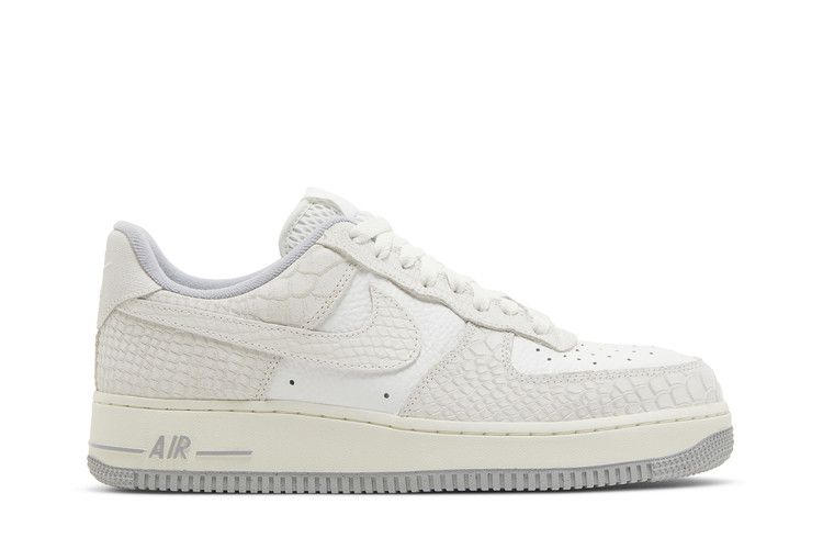 Nike Wmns Air Force 1 '07 'White Python' — Summit White/Summit White/Sail/Wolf Grey/White (2)