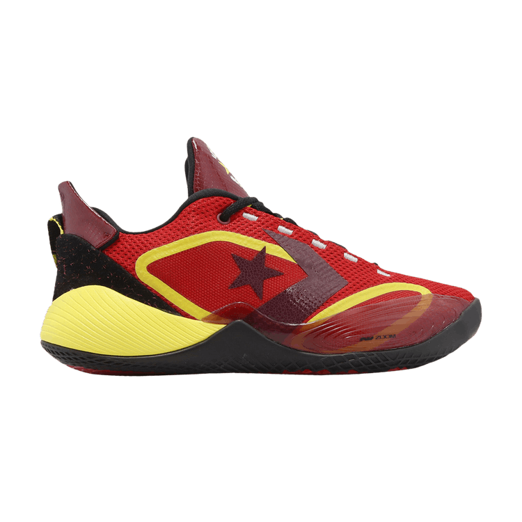 Converse All Star BB Shift 'Monster Clash - Red' — Red/Dark Beetroot/Yellow