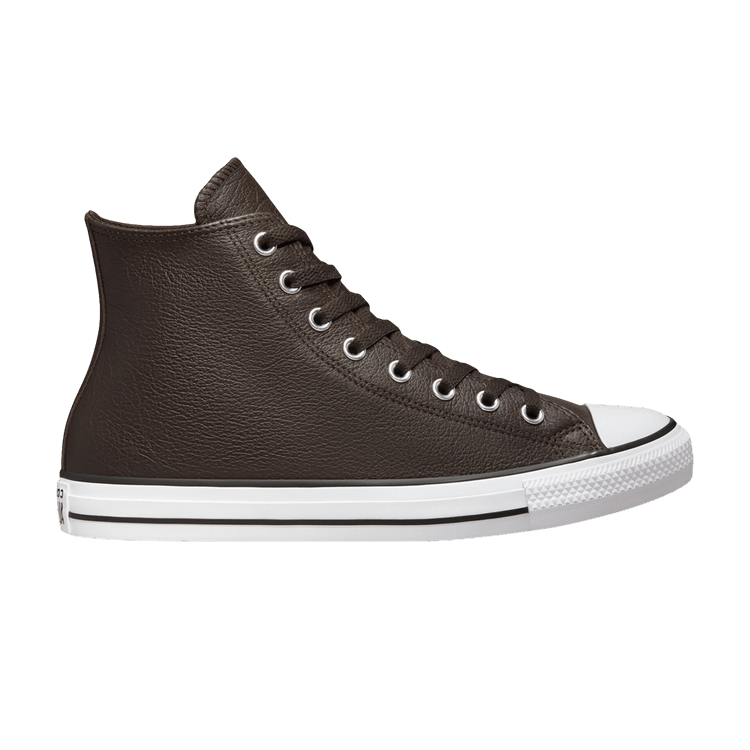 Converse Chuck Taylor All Star Tumbled Leather High 'Velvet Brown' — Velvet Brown/White/Black