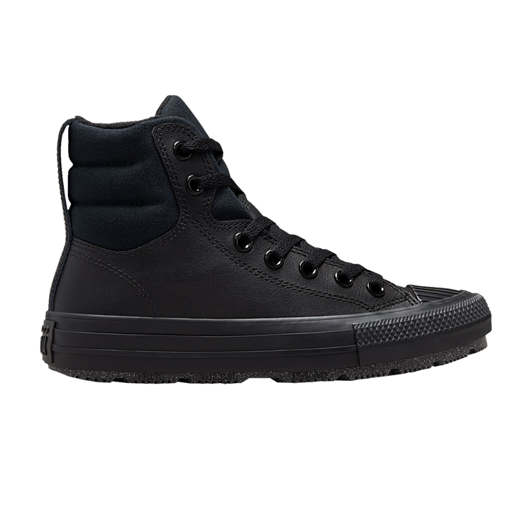 Converse Chuck Taylor All Star Berkshire Boot GS 'Black Iron Grey' — Black/Black/Iron Grey