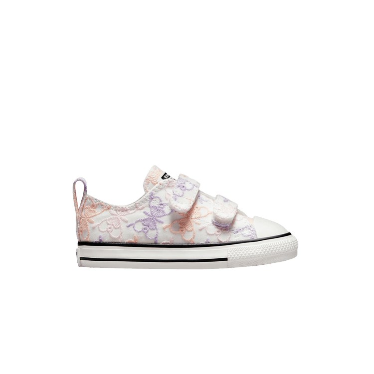 Converse Chuck Taylor All Star Easy-On Low TD 'Butterfly Embroidery - Pale Amethyst' — Pale Amethyst/Crimson Tint