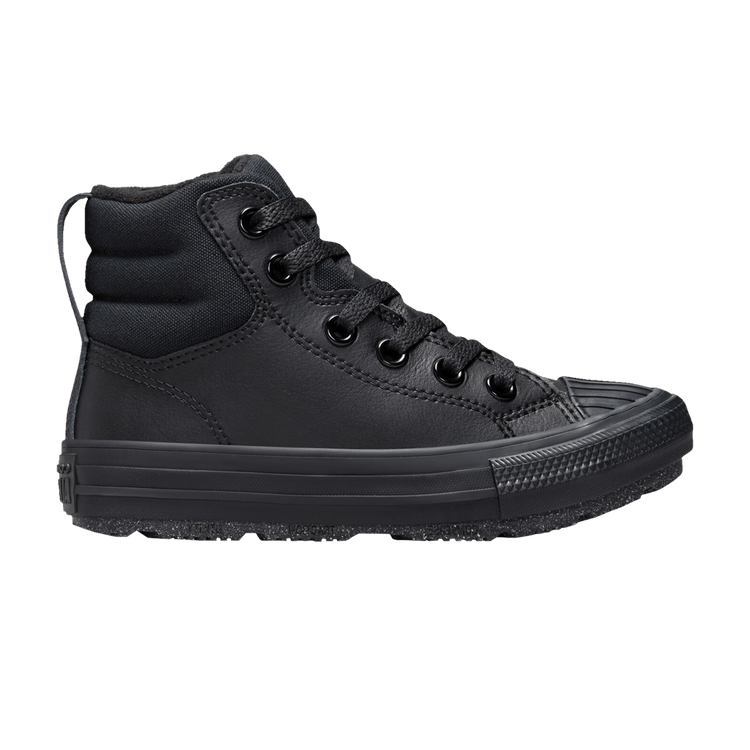 Converse Chuck Taylor All Star Berkshire Boot PS 'Black Iron Grey' — Black/Black/Iron Grey