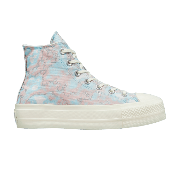 Converse Wmns Chuck Taylor All Star Lift Platform High 'Marble' — Light Dew/Egret/Silver