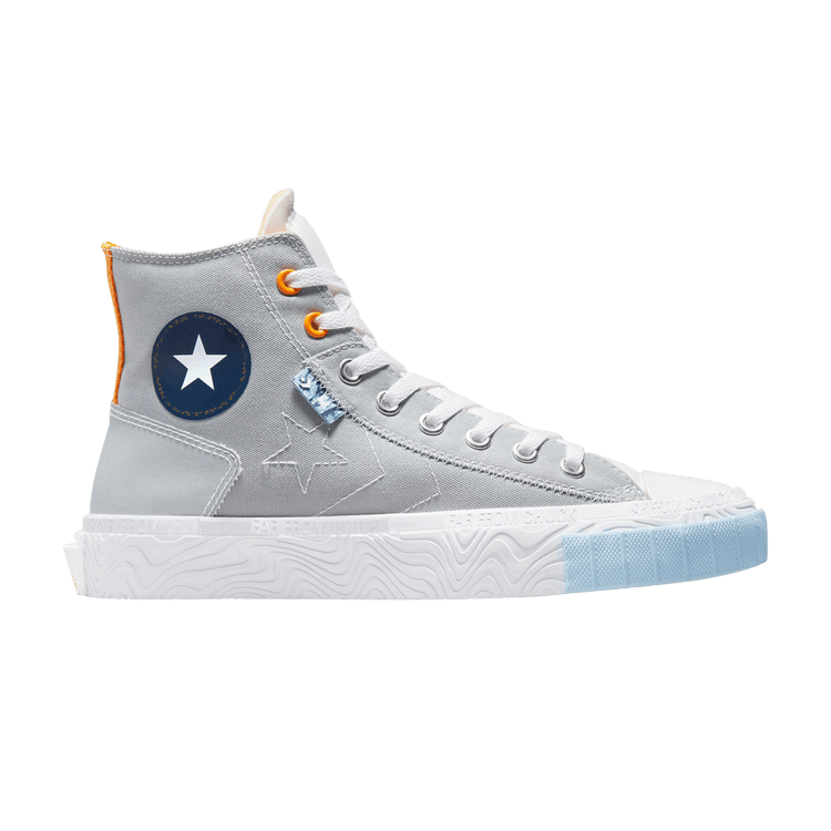 Converse Chuck Taylor All Star High 'Reflective Shine - Ash Stone' — Ash Stone/White/Sun Ray