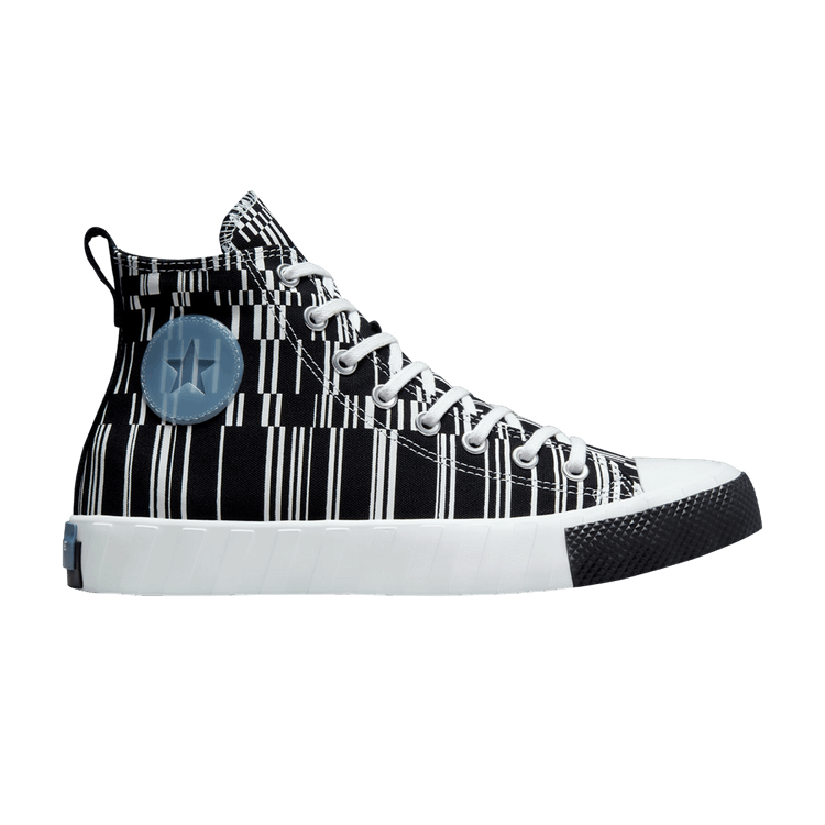 Converse UNT1TL3D High 'Translucent Barcode - Black Indigo Oxide' — Black/White/Indigo Oxide