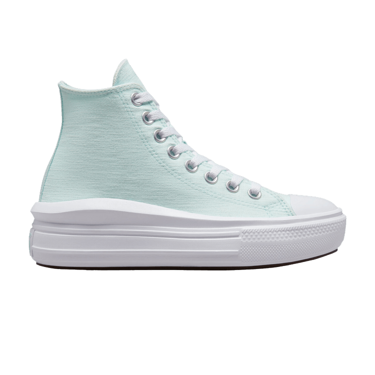 Converse Chuck Taylor All Star Move Platform High GS 'Cloud Patch' — Lt Armory Blue/Jp Blue