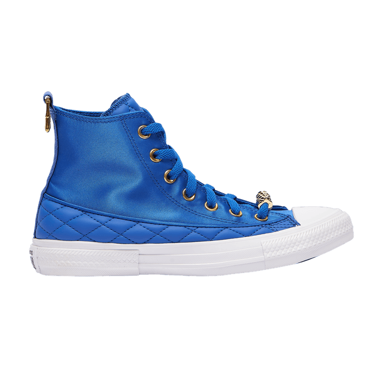 Converse Chuck Taylor All Star High 'Shine - Game Royal' — Game Royal/Gold/White